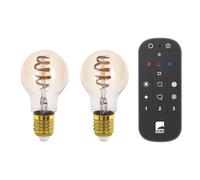 Eglo connect.z Juego de 2 bombillas led inteligente E27, A60, ZigBee