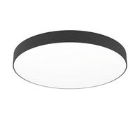 Eglo connect.z lámpara LED techo Gallizzi-Z Ø 69 cm ZigBee iluminación techo mate control app y voz Alexa blanco cálido-frío RGB regulable luz techo negra