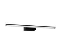 Eglo connect.z Regello-Z Lámpara LED para espejo, domótica, 60 cm, ZigBee, control por voz Alexa y app, color de luz ajustable (blanco cálido y frío), RGB, lámpara de pared de baño, negra, IP44