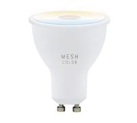 Eglo connect.z Smart Home Bombilla LED GU10, Matter, tecnología ZigBee, aplicación y control por voz Alexa, regulable, luz blanca cálida y fría, 420 lúmenes y 4,9 W