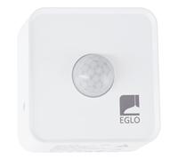 Eglo connect.z Smart Home detector de movimiento, ZigBee, funciona con pilas, control por app, sensor para luces connect.z de plástico en blanco, IP44