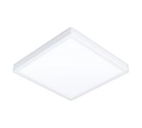 EGLO connect.z Smart-Home LED lámpara de techo baño Fueva 6-Z, 39 x 39 cm, ZigBee, app y control por voz Alexa, color de luz (blanco cálido-frío), regulable, IP44