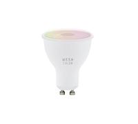 Eglo connect.z Smart Home Juego de 3 bombillas LED GU10, Matter, ZigBee, aplicación y control por voz Alexa, mando a distancia, regulable, blanco cálido y frío, RGB, 4,9 W y en color opalino