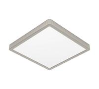 Eglo connect.z Smart-Home LED lámpara de techo para baño Fueva 6-Z, 29,5 x 29,5 cm, ZigBee, app y control por voz Alexa, color de la luz (blanco cálido-blanco frío), regulable, plato, IP44