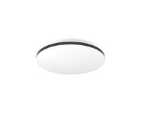 Eglo connect.z Smart Home LED techo Maltignano-Z, ZigBee + Matter, app y voz Alexa, luz cálida-fría, RGB, regulable, negro-blanco, Ø 33 cm