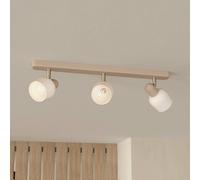 EGLO Corato downlight de techo, arena/níquel/opal, 3 luces.