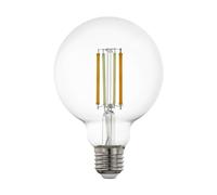 Eglo E27 G95 Smart Bulb - Clear Glass With Zigbee & Bluetooth NUEVO
