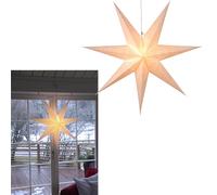 Eglo Estrella De Navidad Sensy Colgante Papel Blanco 100cm E14