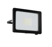 EGLO Faedo 3 Foco de pared led, lámpara de pared para exteriores de aluminio negro, iluminación exterior de pared, lámpara exterior blanca neutra, IP65