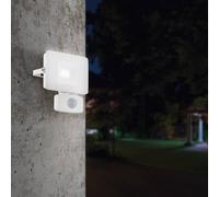 EGLO Foco de exterior LED Faedo 3, sensor, blanco, 10W