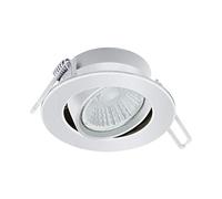 Eglo - Foco empotrable (aluminio, 6 W), color blanco