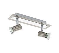 Eglo Foco Rótelo, GU10, 10 watts, Cromo, 28 x 70 x 3 cm