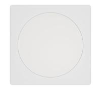 Eglo Fueva 6 Foco LED empotrable, cuadrado, plástico, blanco, 16,6 x 16