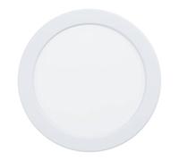 Eglo Fueva 6-Z Connect.z Foco LED para baño empotrable, planos, diámetro de 16,6 cm, ZigBee, control por voz Alexa y aplicación, RGB, blanco cálido y frío, atenuable, metal, blanco, IP44