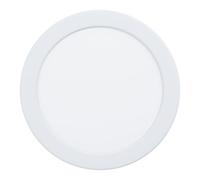 Eglo Fueva 6-Z Connect.z Foco LED para baño empotrable, planos, diámetro de 16,6 cm, ZigBee, control por voz Alexa y aplicación, RGB, blanco cálido y frío, atenuable, metal, blanco, IP44