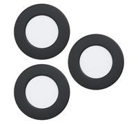 Eglo Fueva 6-Z Connect.z Juego de 3 focos LED para baño empotrables, planos