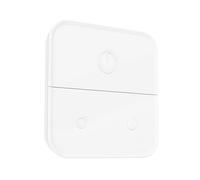 Eglo Interruptor de luz Connect.z para luces hogar inteligente, pared ZigBee, inalámbrico atenuar y ajustar la temperatura color, soporte magnético