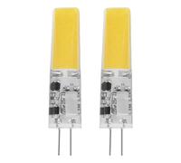 Eglo Juego de 2 bombillas LED G4 COB, intensidad regulable, 3 W (equivalente a 30 W), 320 lúmenes, blanco cálido, 2700 K, G4 pin, diámetro de 1,2 cm