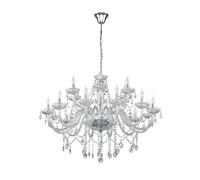Eglo Lámpara colgante Basilano 1, candelabro vintage de 18 luces