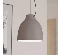 EGLO Lámpara colgante Camasca, 1 luz, Ø 28 cm, color topo