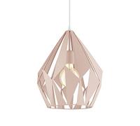 Eglo CARLTON, P lámpara colgante, 60 W, Pastell Apricot