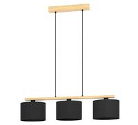 Eglo lámpara colgante Castralvo para comedor, luminaria de 3 luces