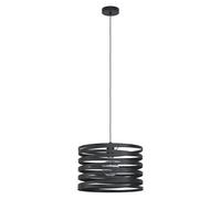 Eglo Lámpara colgante Cremella, lámpara vintage de 1 luz, estilo industrial
