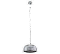 Eglo lámpara colgante Dumphry para comedor, liluminador en metal de impacto para sala y comedor, luminaria de metal en cromo, luz con casquillo E27