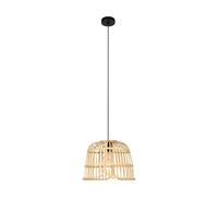 Eglo lámpara colgante Glyneath, candil de 1 luz para comedor, iluminador