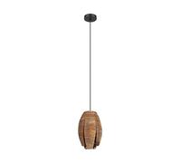 Eglo Lámpara colgante Mongu 1, 1 luz vintage, estilo africano boho