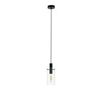 EGLO MONTEFINO lámpara colgante, 60 W, Negro