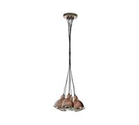Eglo Lámpara colgante Priddy 1, lámpara vintage de 7 luces