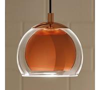 EGLO Lámpara colgante Rocamar 1 luz en cobre