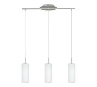 EGLO Lámpara colgante Troy 3, lámpara de techo con 3 luces, material