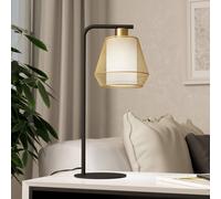 EGLO Lámpara de mesa Ciudadela, negro/latón