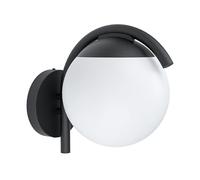 Eglo Lámpara de pared exterior Prata Vecchia, 1 luz, diseño minimalista