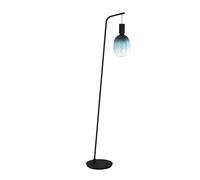 Eglo lámpara de pie Cranley, luz de piso minimalista, luminaria de metal