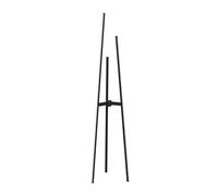 Eglo Lámpara de pie LED Mongolanda, diseño para salón, iluminación de barra, metal negro, luz blanca cálida, 151 cm