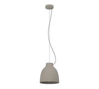 EGLO Lámpara colgante Camasca, 1 luz, Ø 28 cm, color topo