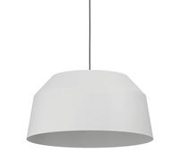 Eglo Lámpara de suspensión Contrisa, candil para comedor de 1 luz, liminaria de novedoso diseño nórdico de metal en gris, pendiente con casquillo E27, Ø 52 cm