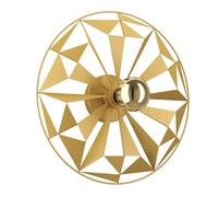 Eglo lámpara de techo Castanuelo, lámpara de pared de 1 llama elegante