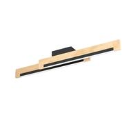 Eglo lámpara de techo led Camacho, 2 focos regulables, lámpara de salón