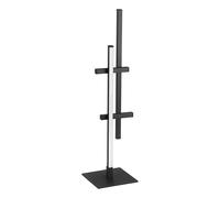 Eglo Lámpara LED de mesa Trepiliano, iluminación de noche en forma de barra, diseño para mesa o ventana, metal negro, luz cálida, altura 47 cm