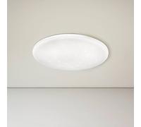 EGLO Lámpara LED de techo Frania-S efecto cristal Ø33cm