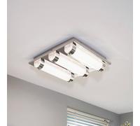 EGLO Lámpara LED de techo Tolorico, 35 cm cuadrada True