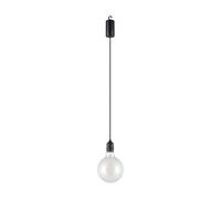 Eglo Lámpara LED Vignanello a batería, bombilla recargable con temporizador, artefacto colgante interior y exterior, luz camping blanco cálido, IP44