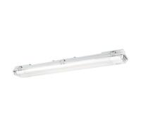 Eglo Lámpara para zonas húmedas Eco Tube-E, luz para sótano y garaje, tubo