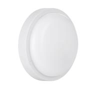 Eglo LED aplique exterior Boschetto-E, lámpara redonda para pared, luz de plástico blanca, punto de luz neutra, IP54
