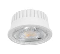 Eglo LED Bombilla Puck CCT/DIM, lámpara baño regulable para empotrar con poca profundidad, con interruptor DIP, luz cálida, neutra, fría, IP44, Ø 5,5 cm