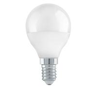 EGLO LED E14 regulable, bombilla en forma de gota con interruptor de luz, 4,9 vatios (equivalente a 40 vatios), 470 lúmenes, luz blanca cálida, 3000k, bulbo P45, Ø 4,5 cm